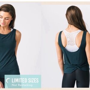 ZYIA Midnight Blue Swirl Tank